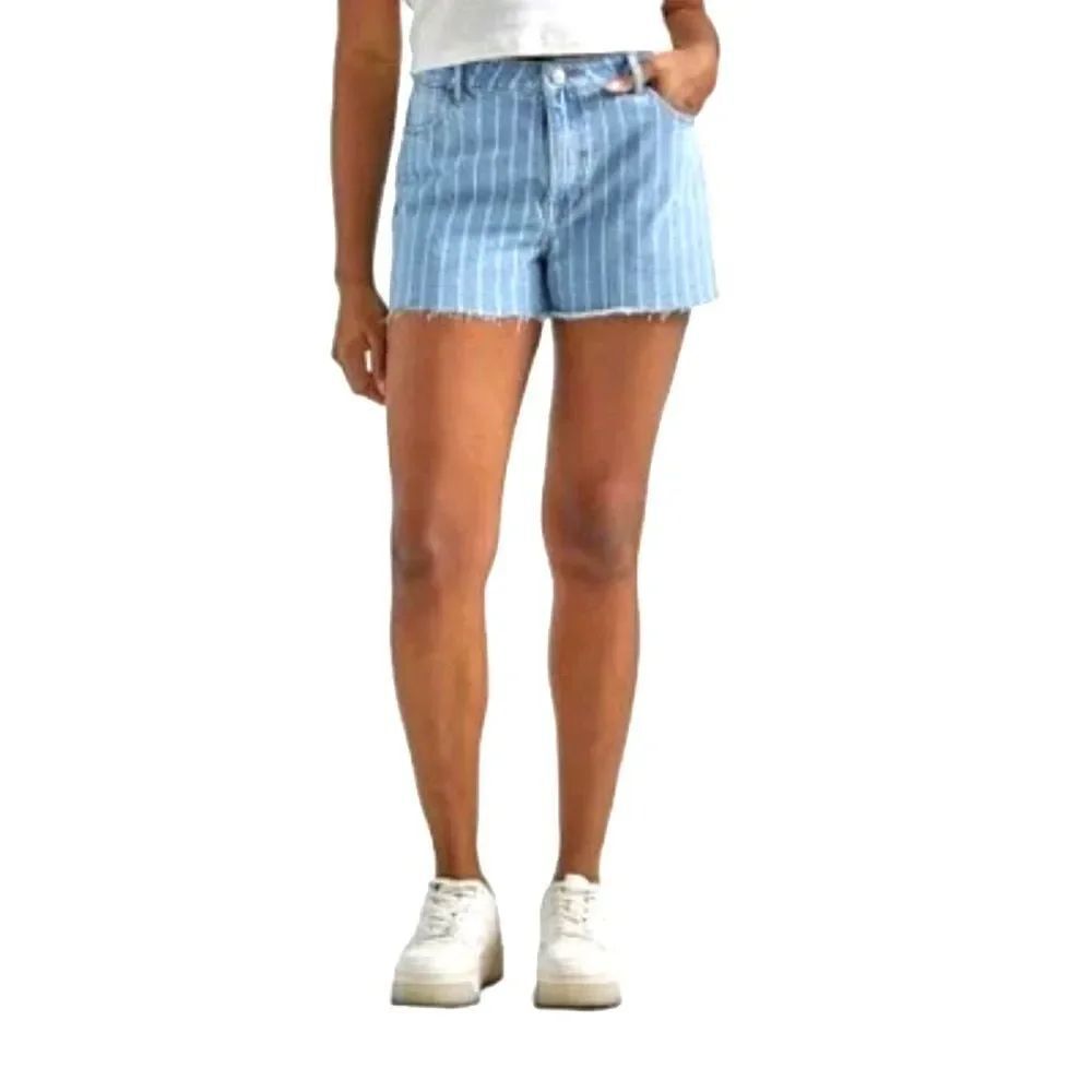 NWT *Wrangler* High Rise Vintage 3” Denim Shorts 16 33 
Pin-Striped Cut off
